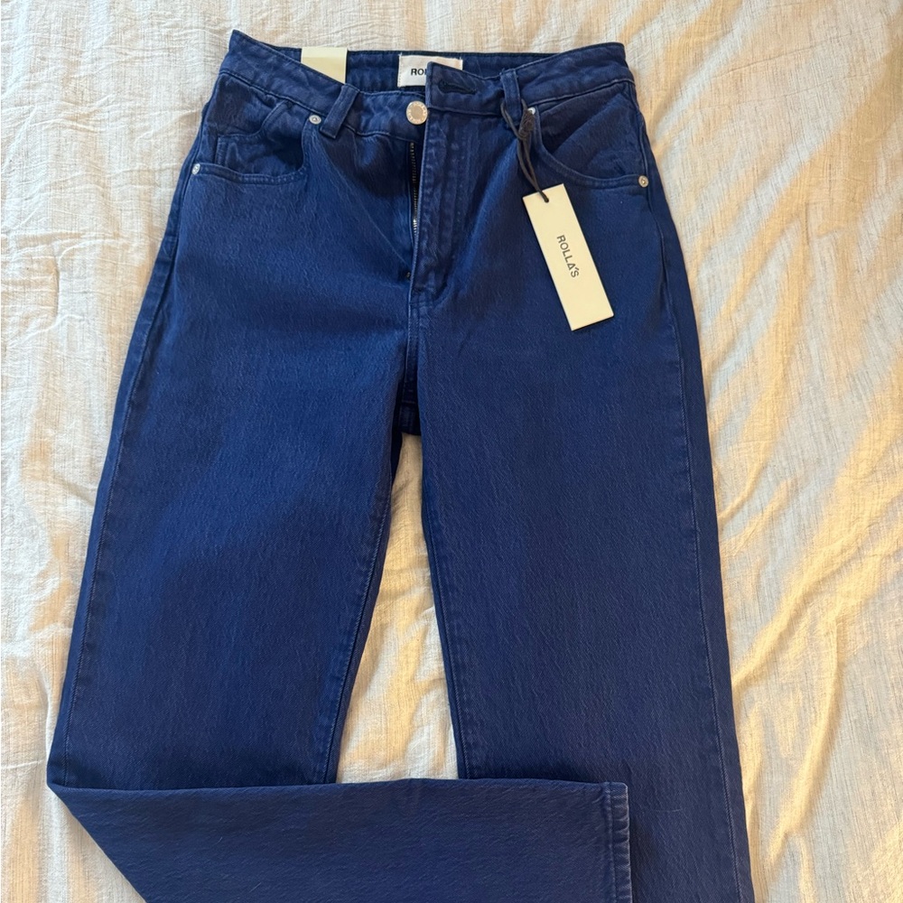 Rollas Jeans Women's Blue Denim